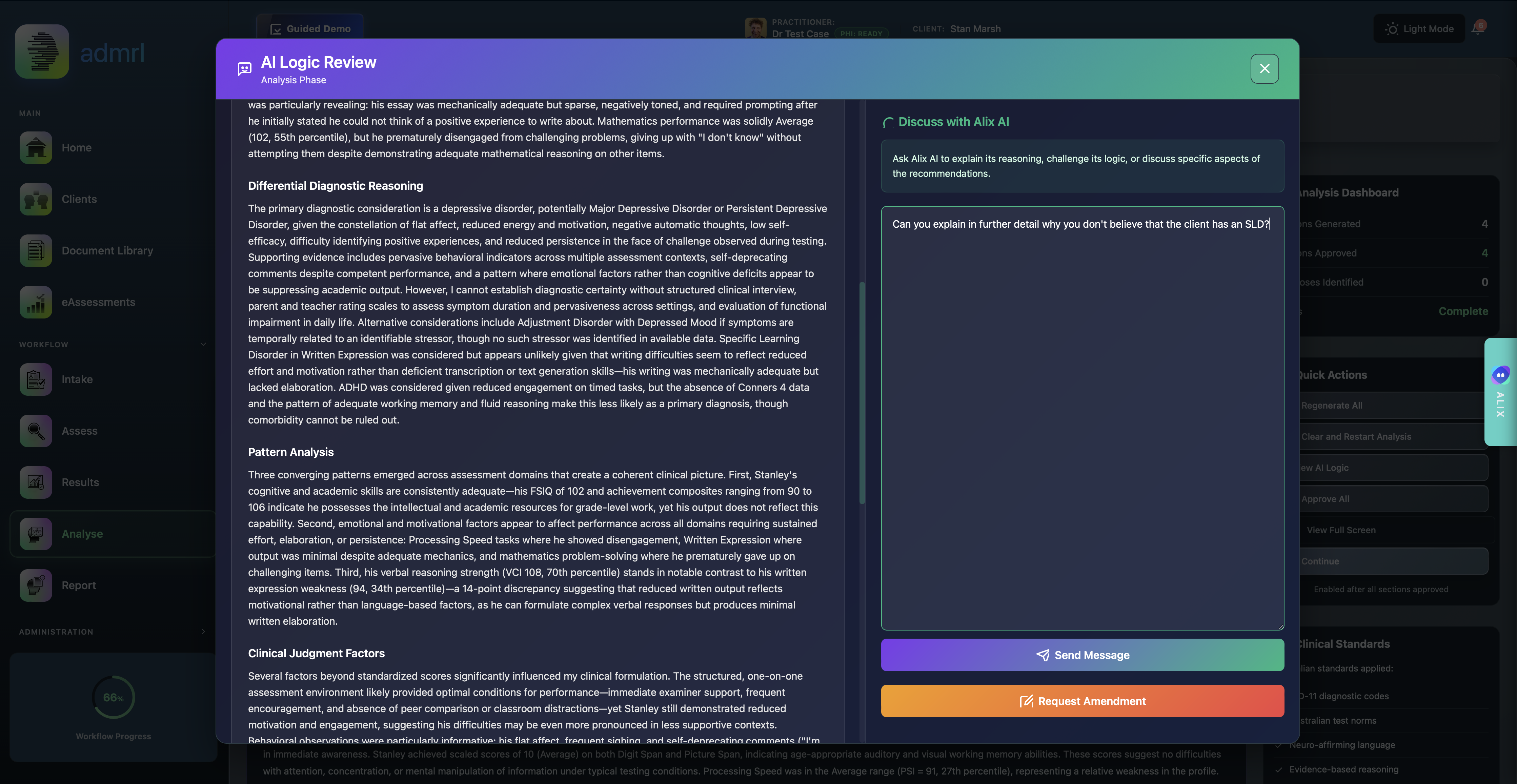 Clinical Review and AI Collaboration